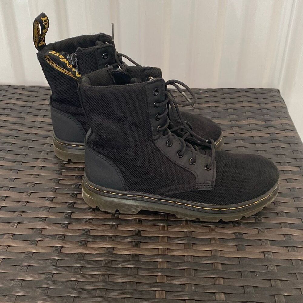 Doc Martin combs nylon boots, kid size 2